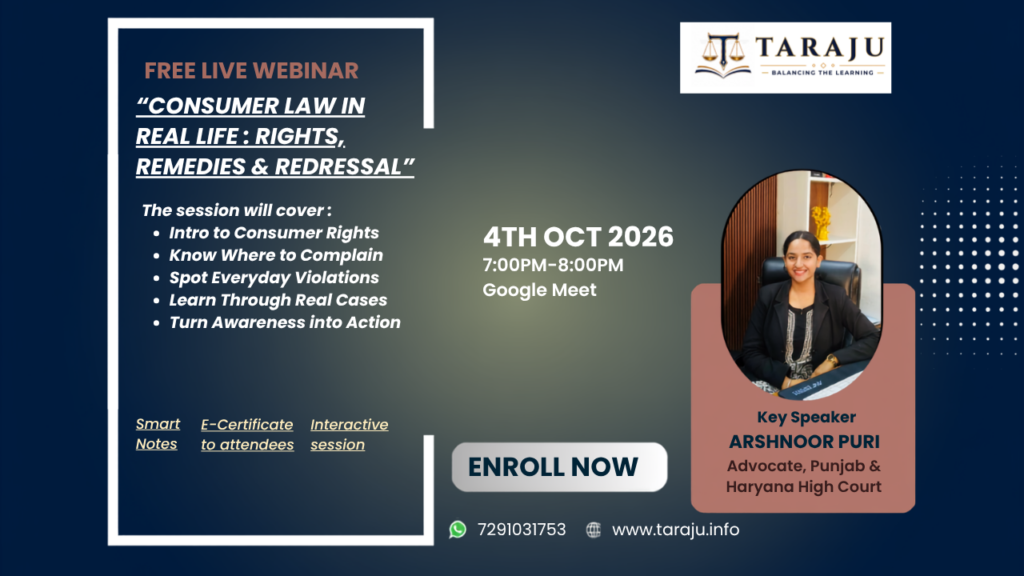 Consumer Law webinar